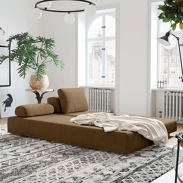 Aignathser Brown Daybed - Thumbnail - Image 3