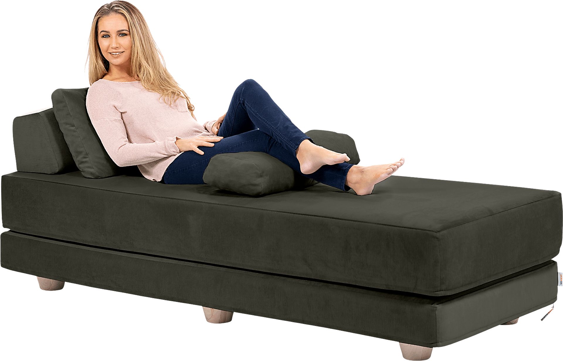 Aignathser Charcoal Daybed - Image 7