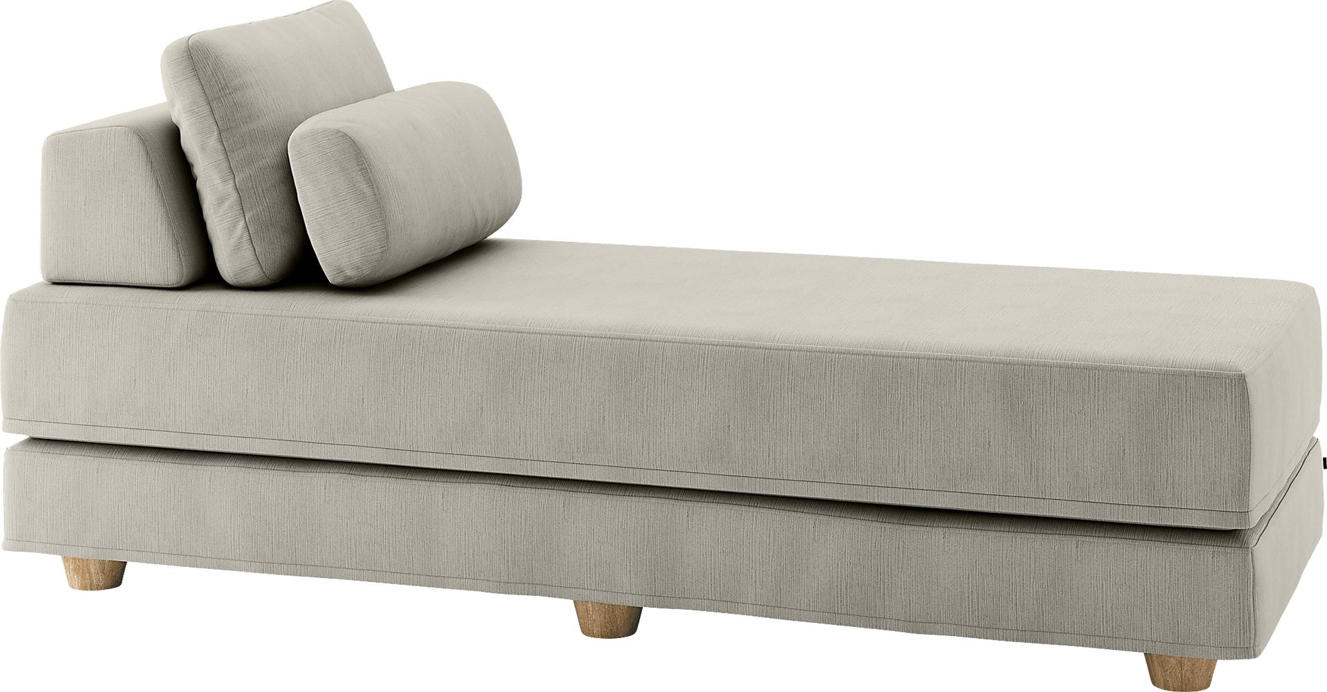 Aignathser Dove Gray Daybed - Image 1