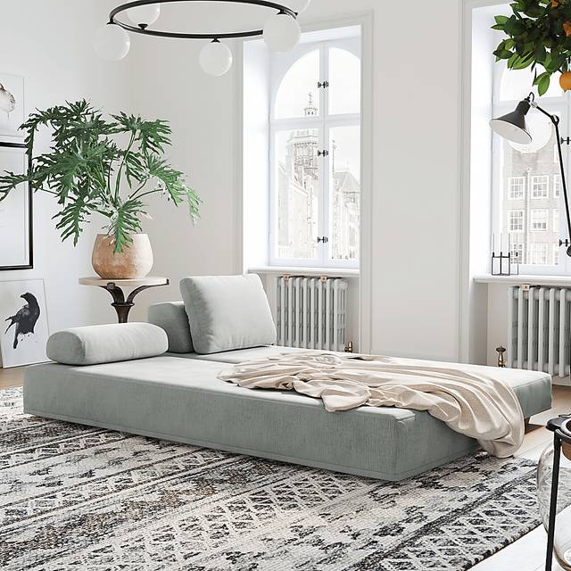 Aignathser White Daybed - Thumbnail - Image 3