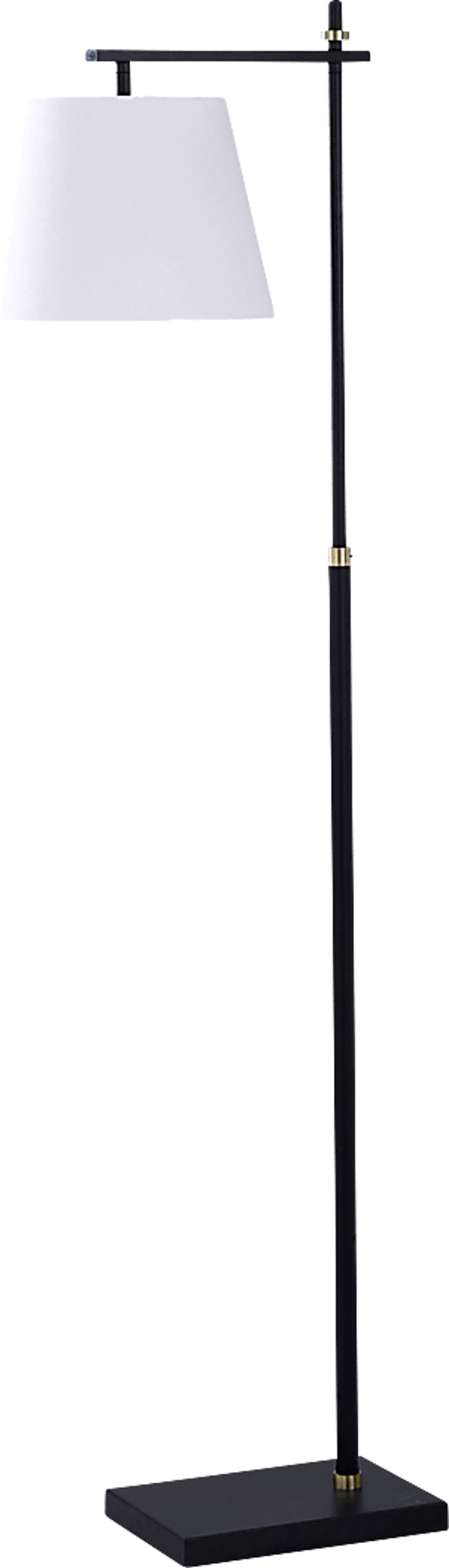 Aiken Post Black Floor Lamp - Image 1