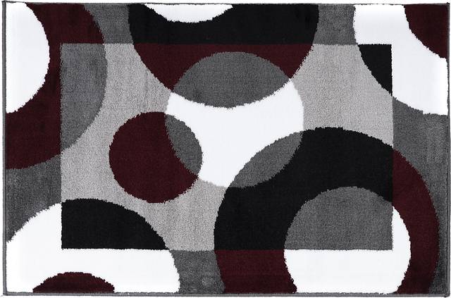 Ailana Burgundy 2' x 3' Rug - Thumbnail - Image 1