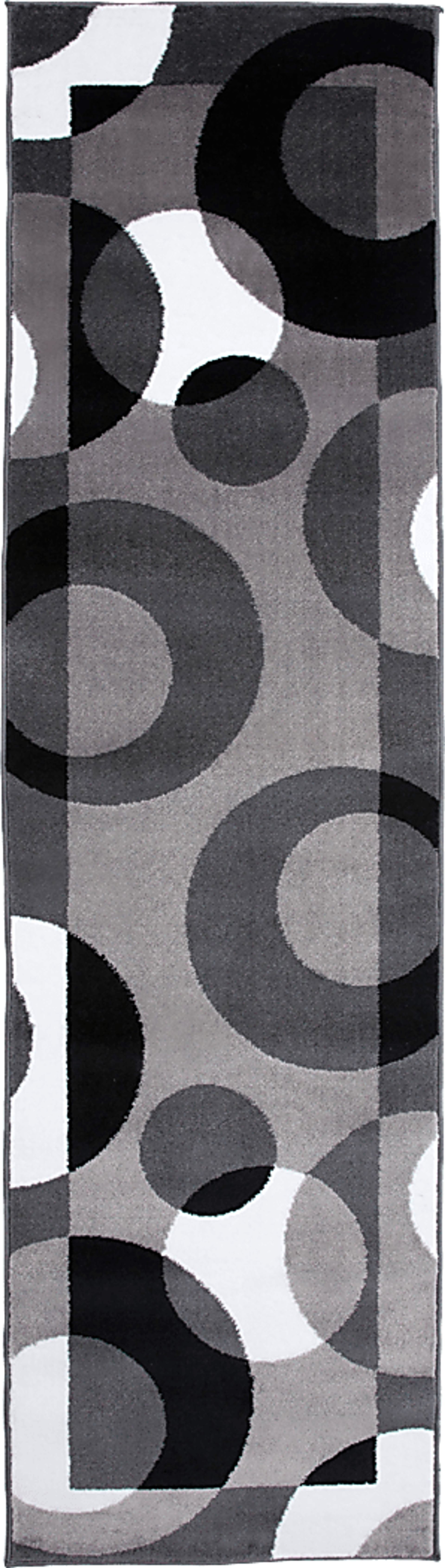 Ailana Gray 2' x 7'2 Runner Rug - Image 1