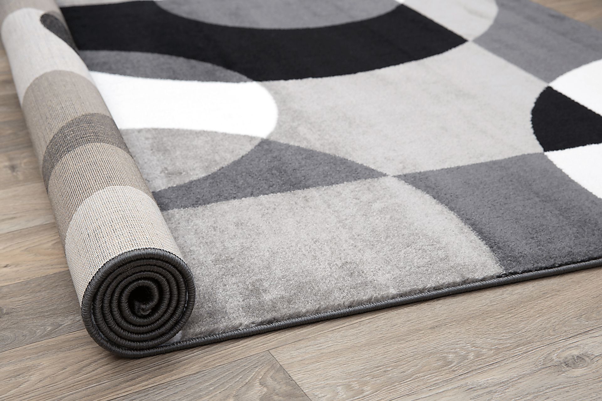 Ailana Gray 3'3 x 5' Rug - Image 2