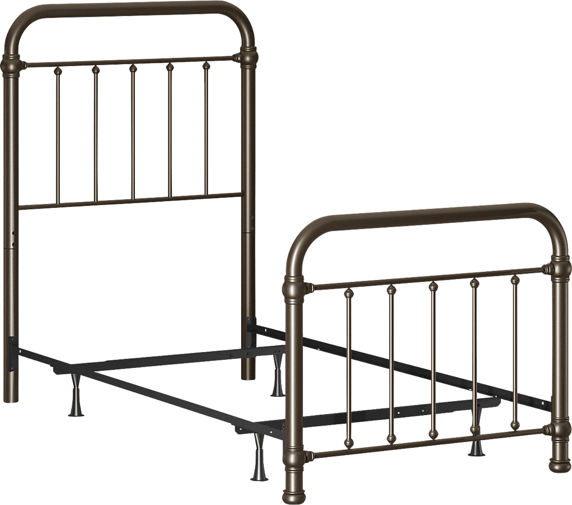Aileene Bronze Twin Bed - Image 6