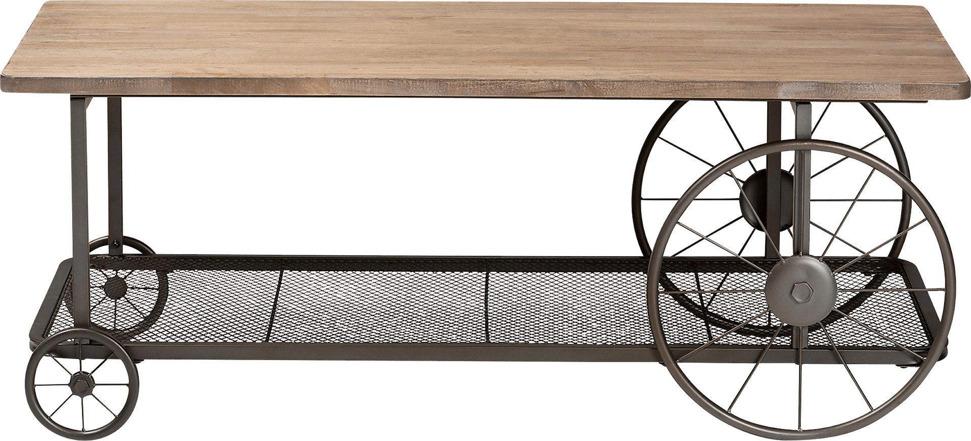 Aileswood Beige Cocktail Table - Image 2