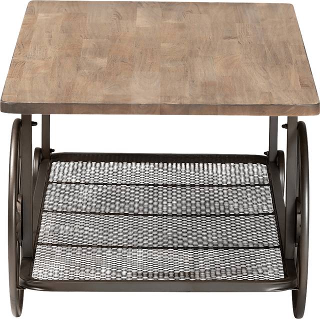 Aileswood Beige Cocktail Table - Thumbnail - Image 3