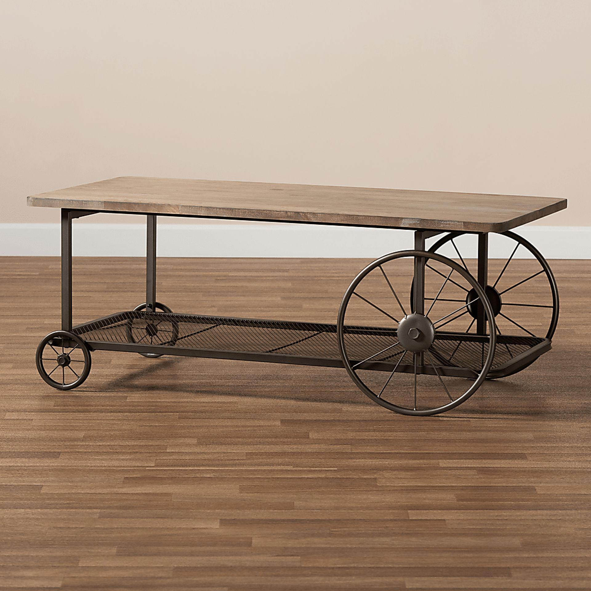 Aileswood Beige Cocktail Table - Image 7