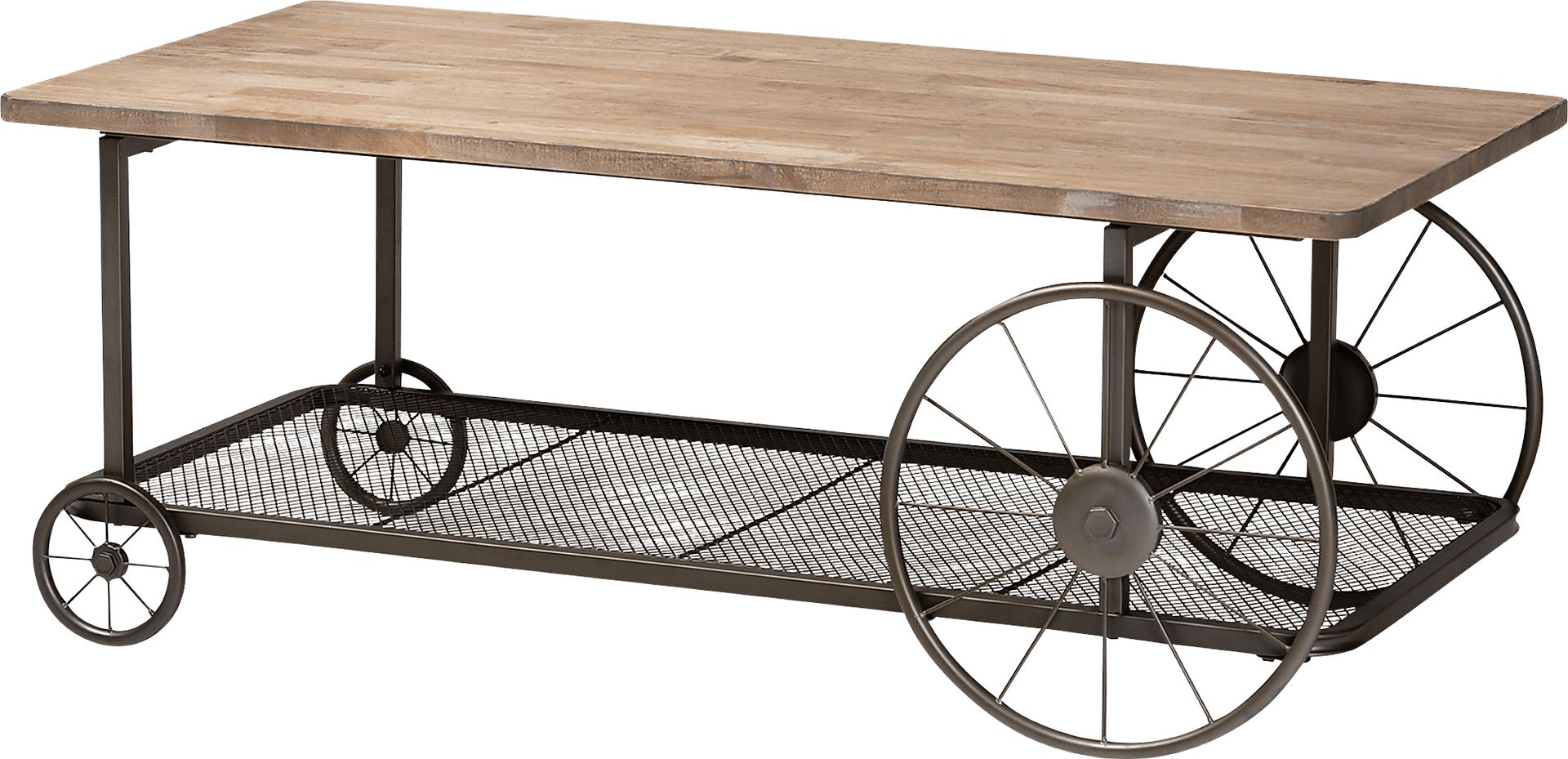 Aileswood Beige Cocktail Table - Image 1
