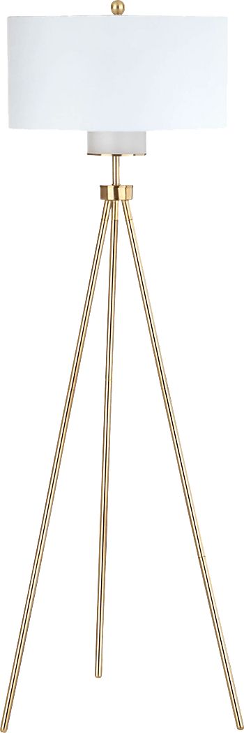 Ailey Street Gold Floor Lamp