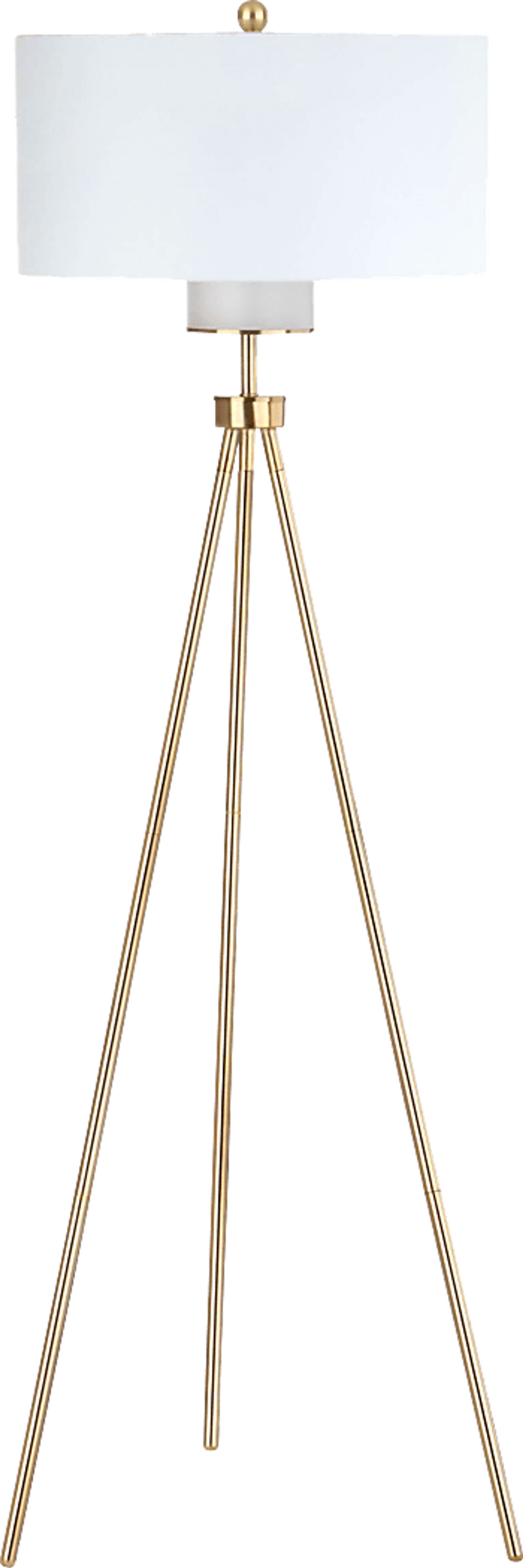 Ailey Street Gold Floor Lamp - Image 1