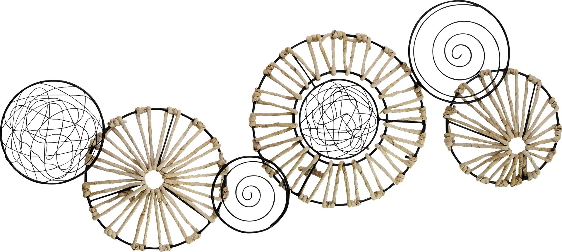 Ailia Black Wall Decor - Image 1