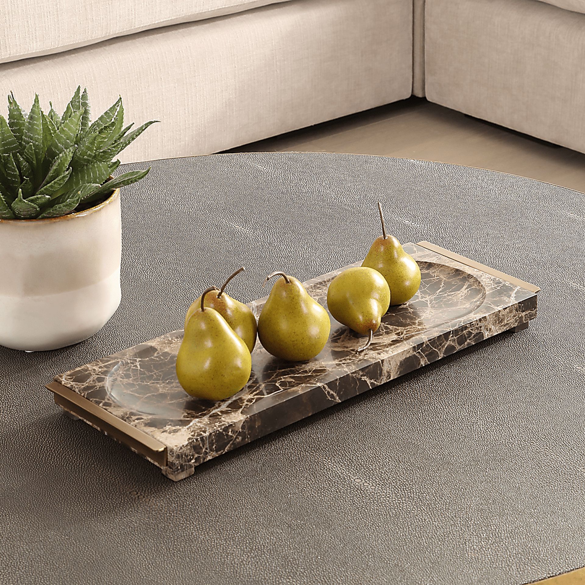 Ailles Brown Tray - Image 2