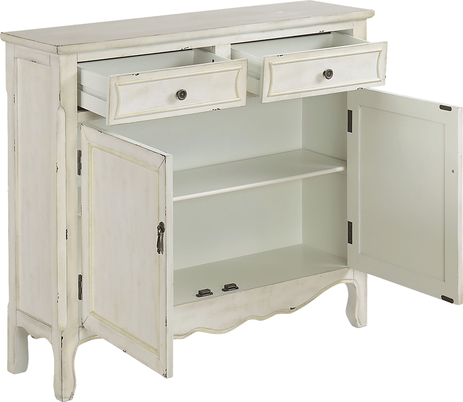 Ailor White Accent Cabinet - Image 3
