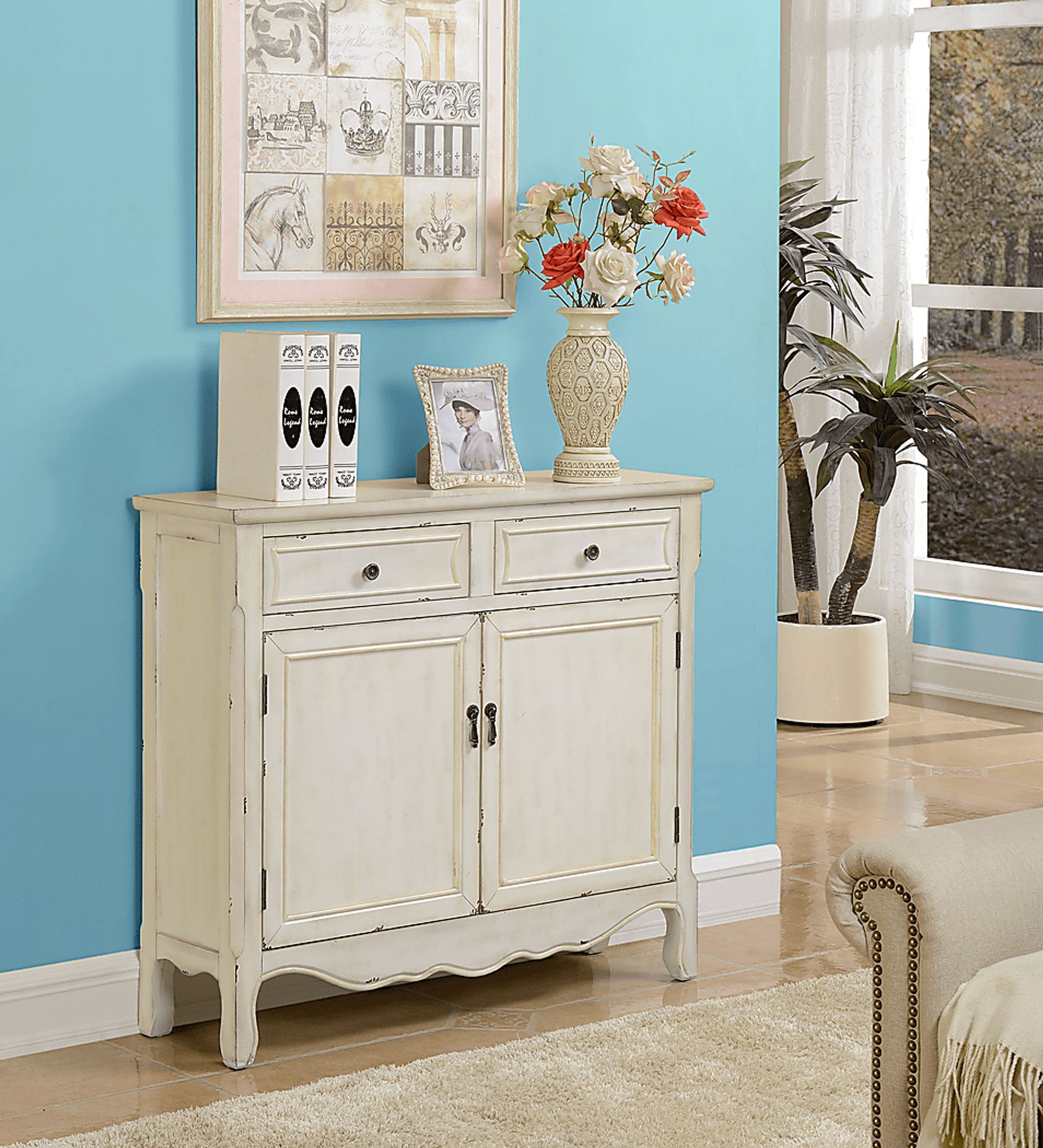 Ailor White Accent Cabinet - Image 6