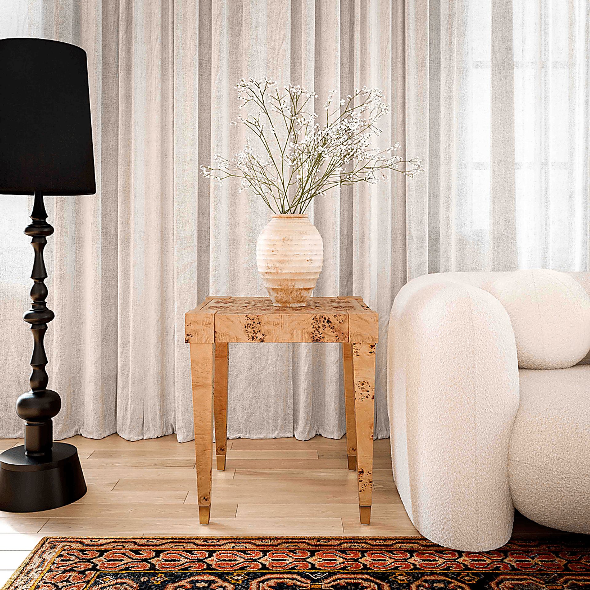 Ailshie II Brown End Table - Image 2
