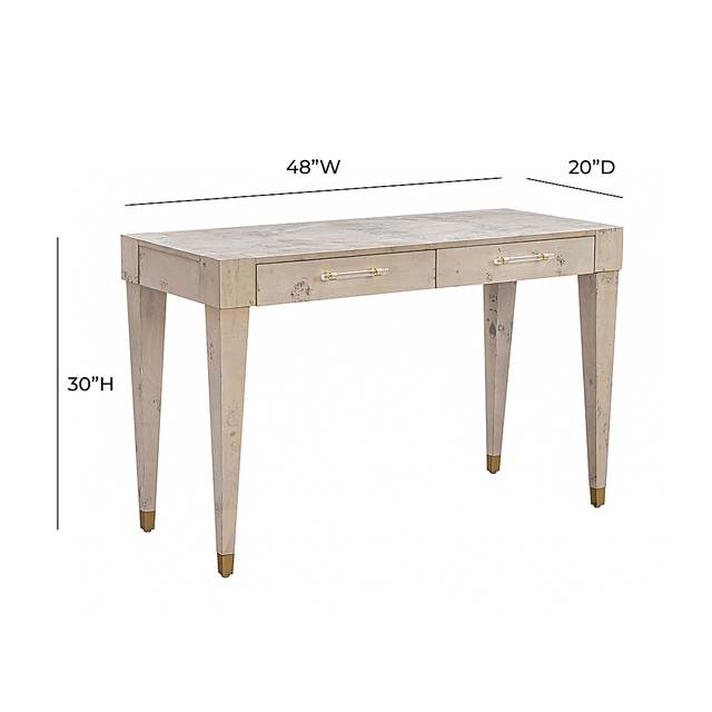 Ailshie III White Desk - Thumbnail - Image 9
