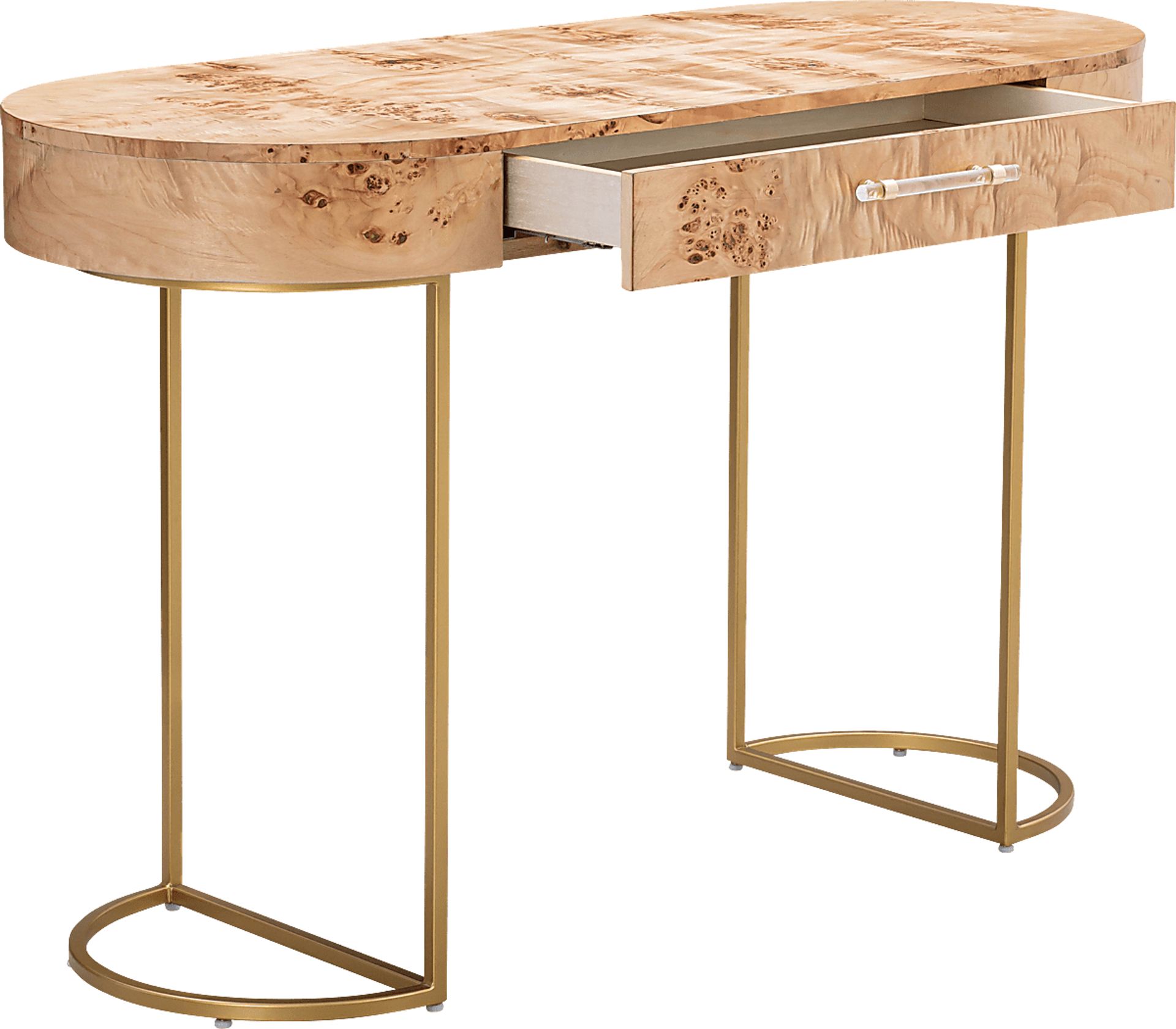 Ailshie IV Brown Desk - Image 4