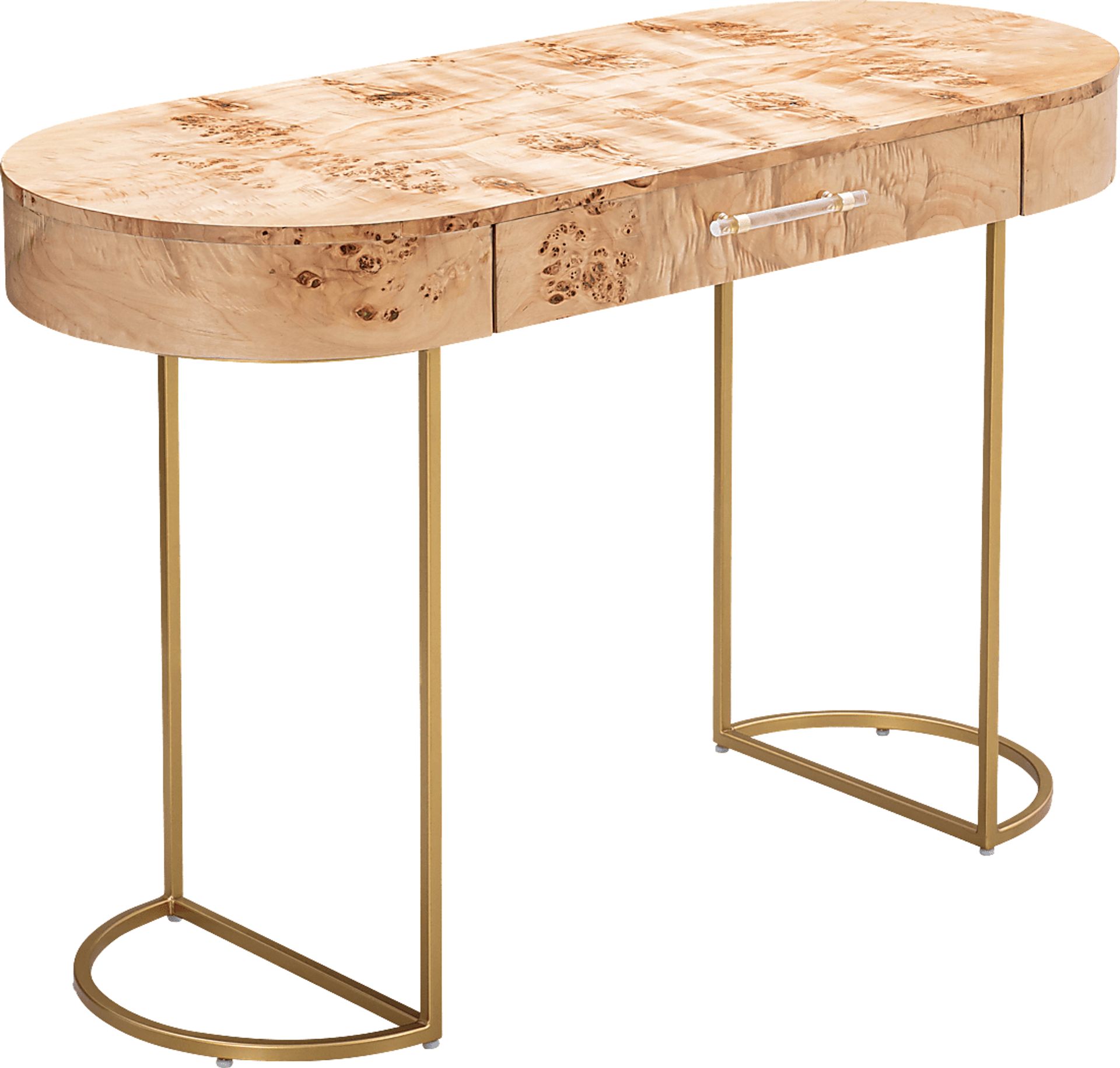 Ailshie IV Brown Desk - Image 1