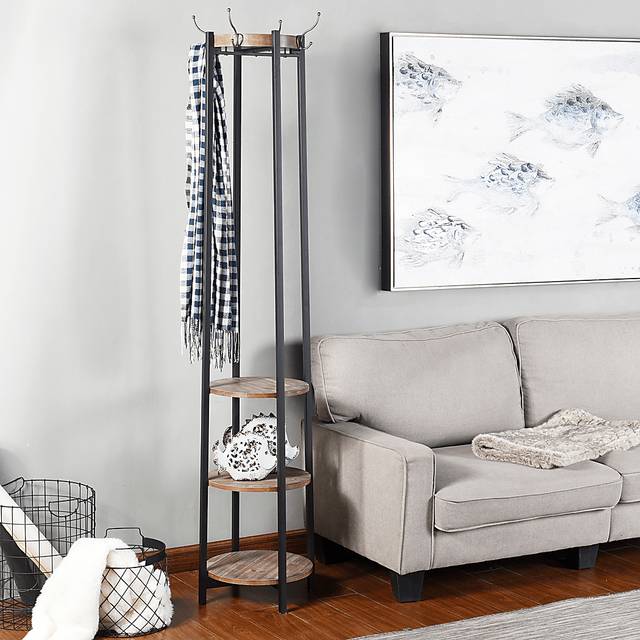 Aimar Brown Coat Rack - Thumbnail - Image 7