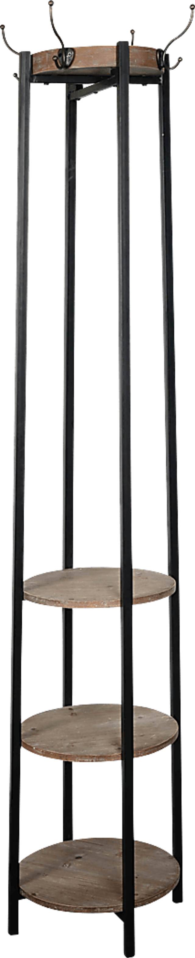 Aimar Brown Coat Rack - Thumbnail - Image 1