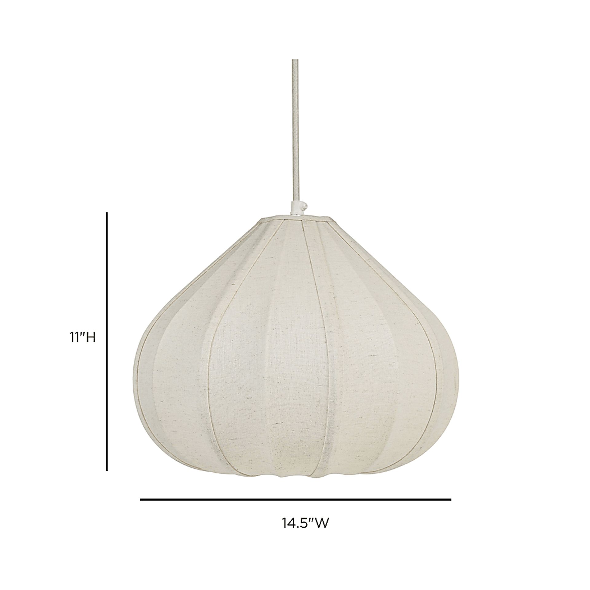 Aimo White Pendant - Image 6