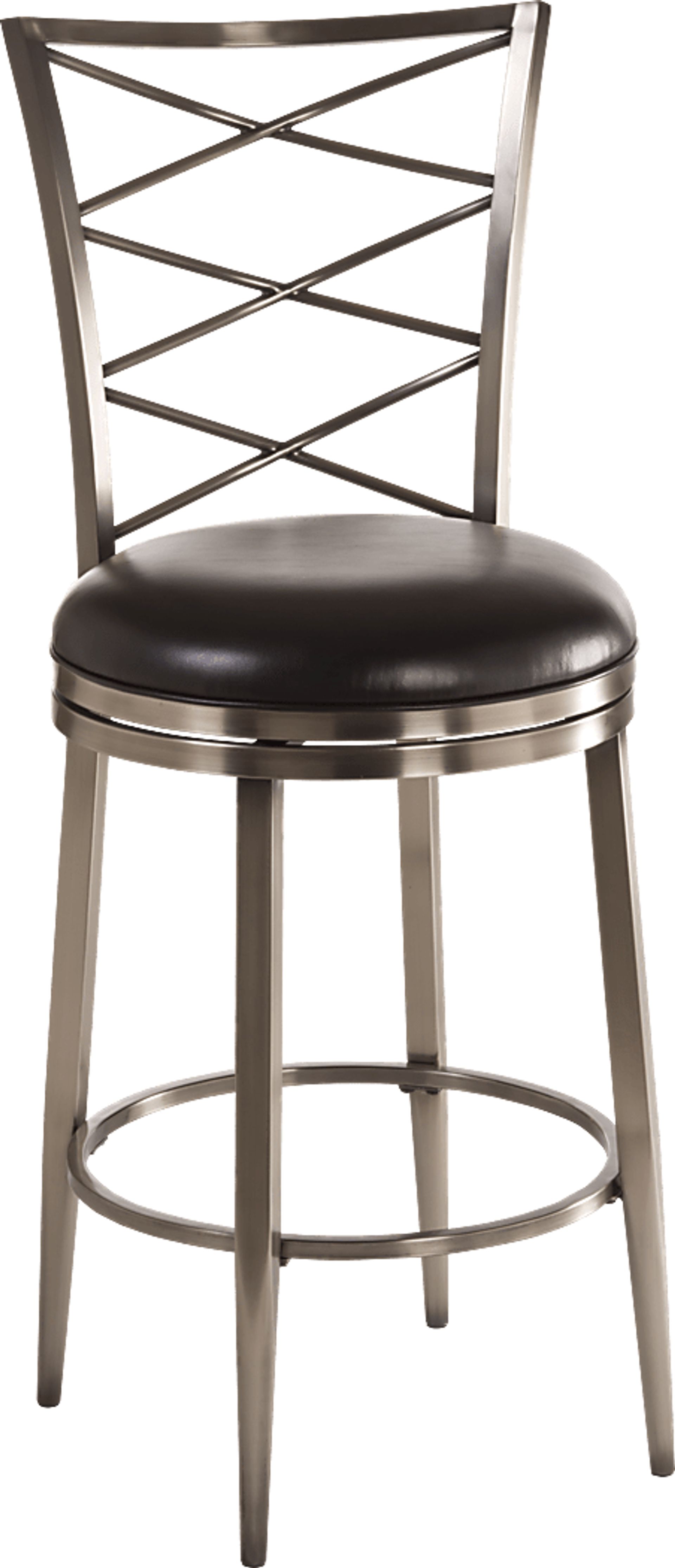 Aimua Black Swivel Barstool - Image 1