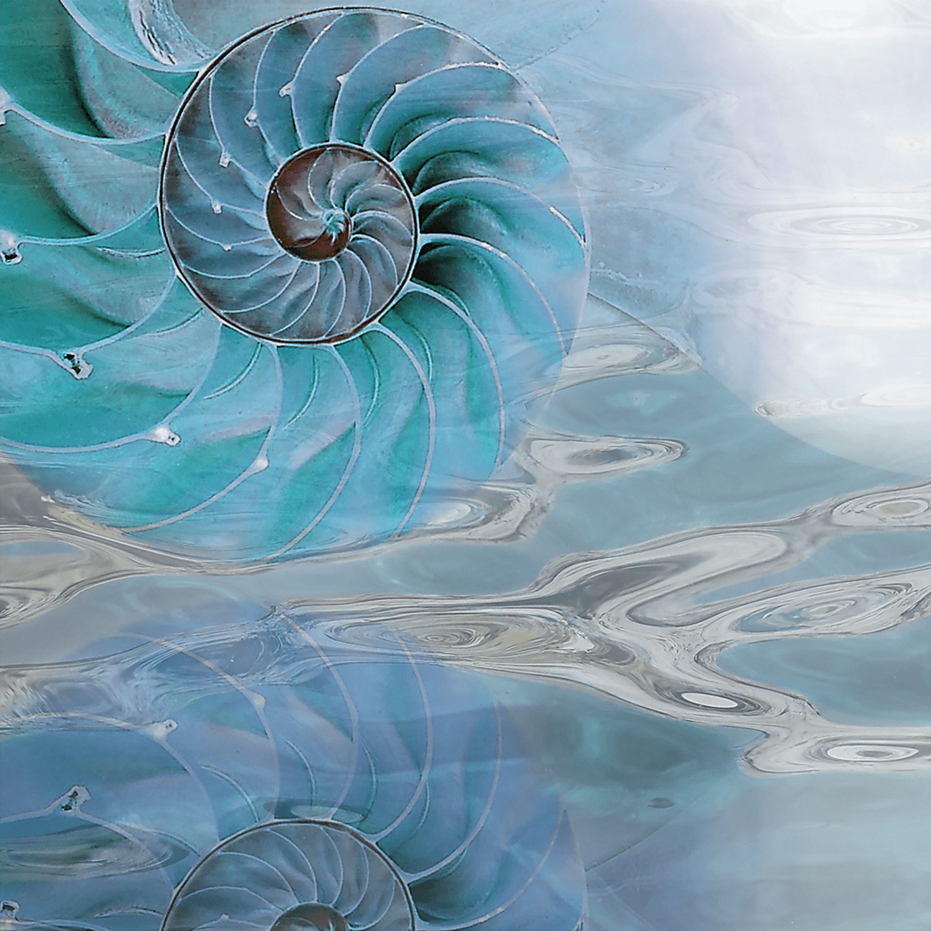 Ainara Blue Artwork - Image 1