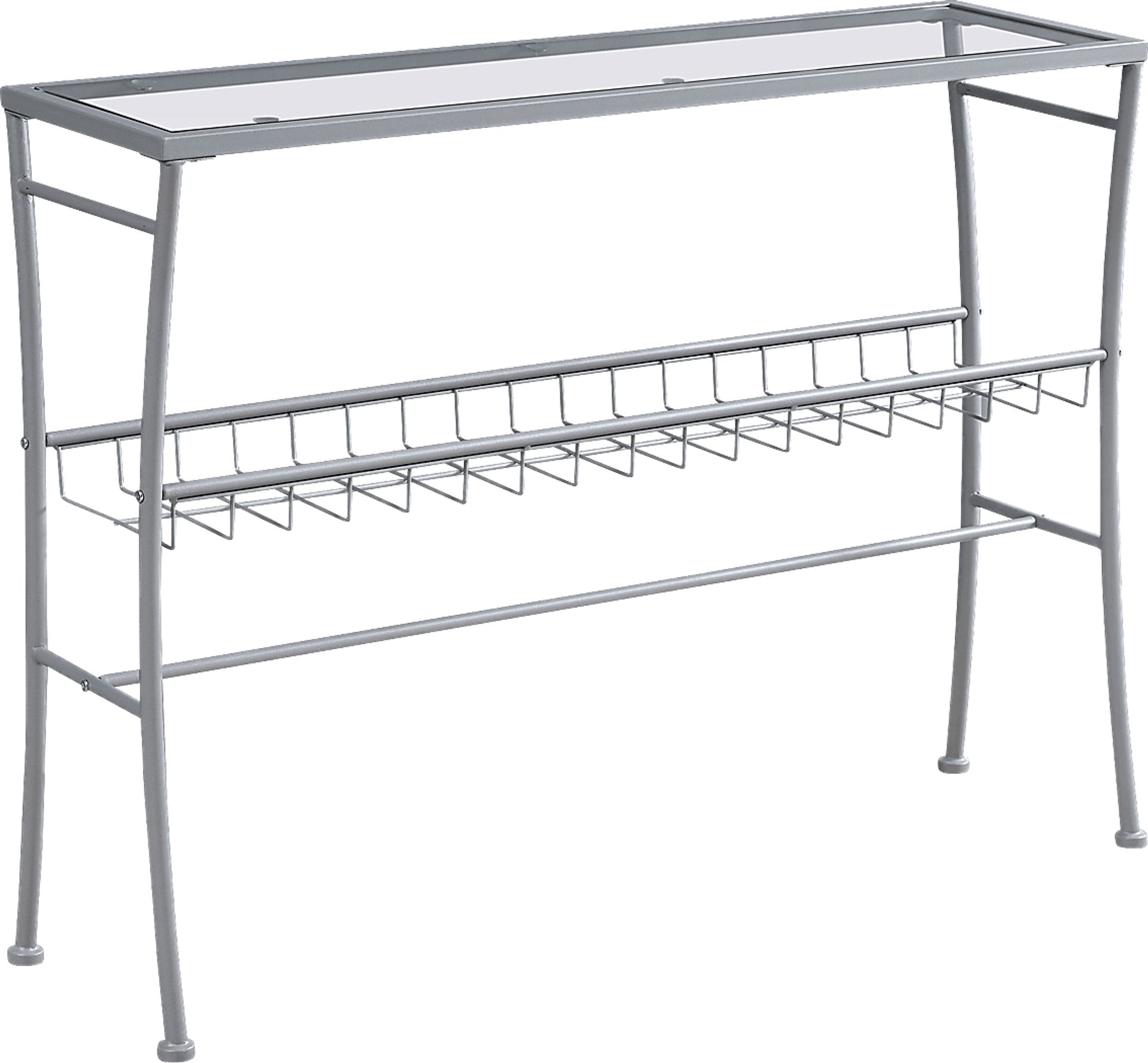 Ainlay Silver Console Table - Image 1