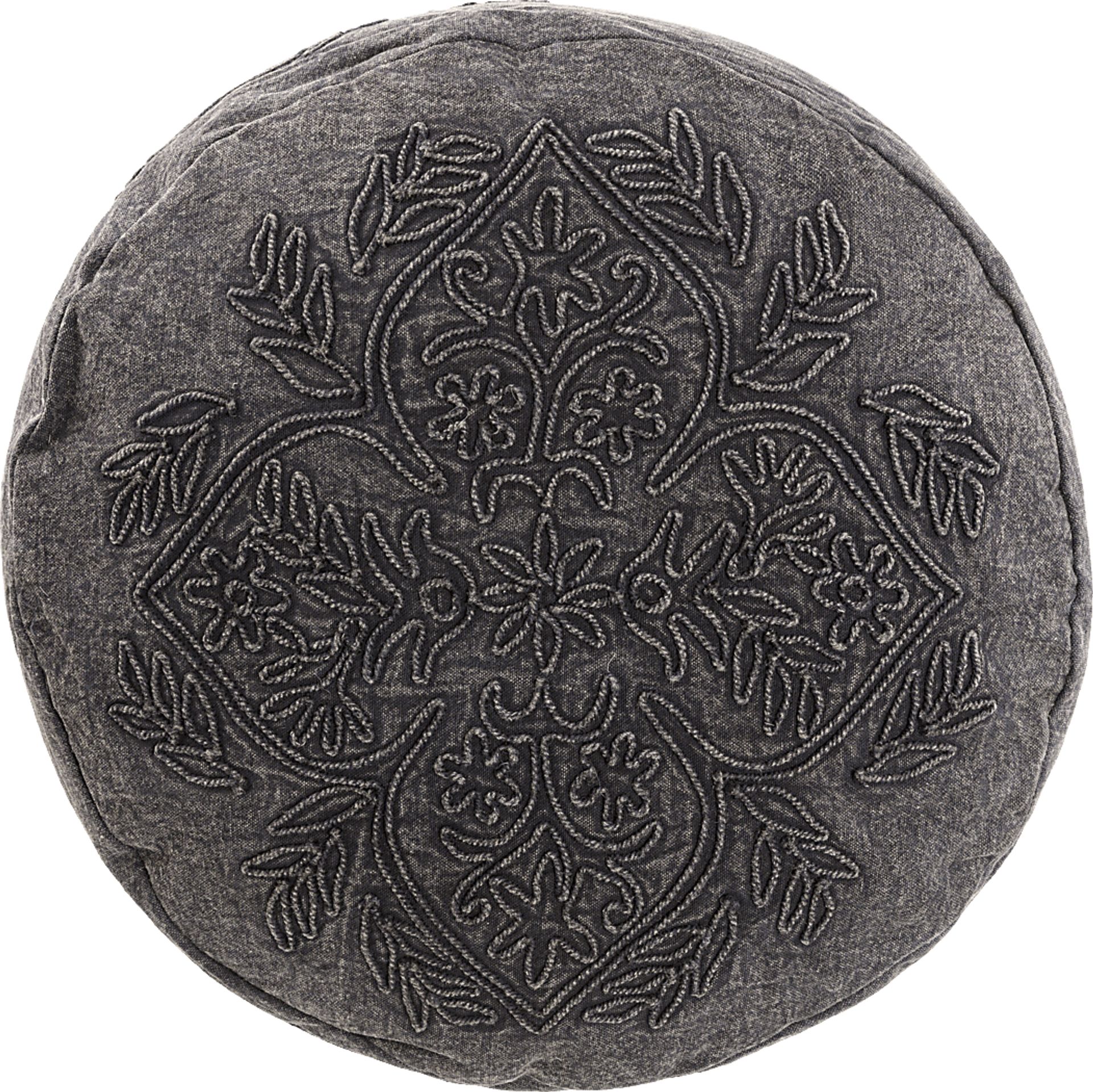 Aintree Black Ottoman - Image 5