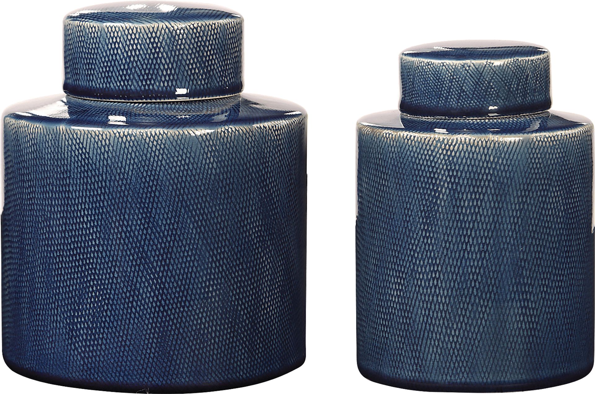 Airad Blue Container, Set of 2 - Image 1