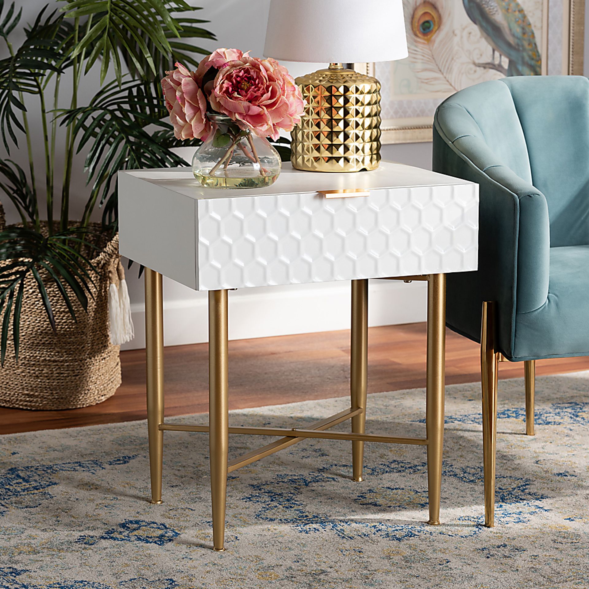 Airdrome White Nightstand - Image 8
