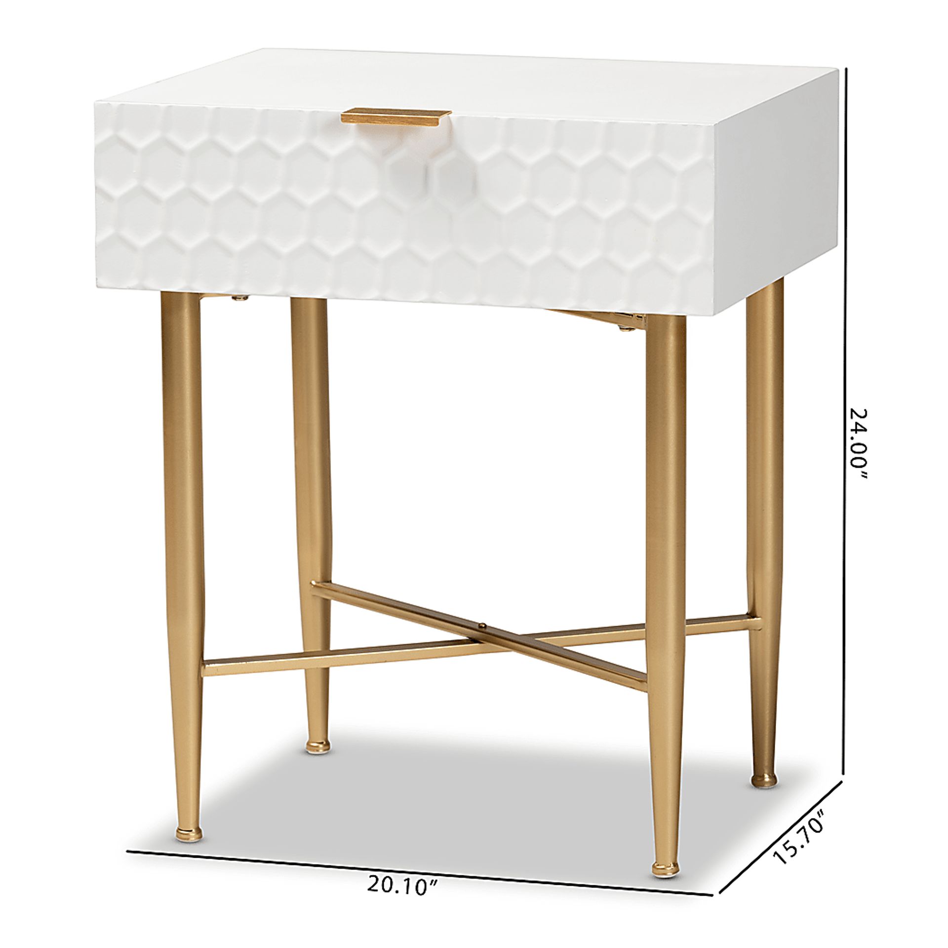 Airdrome White Nightstand - Image 10