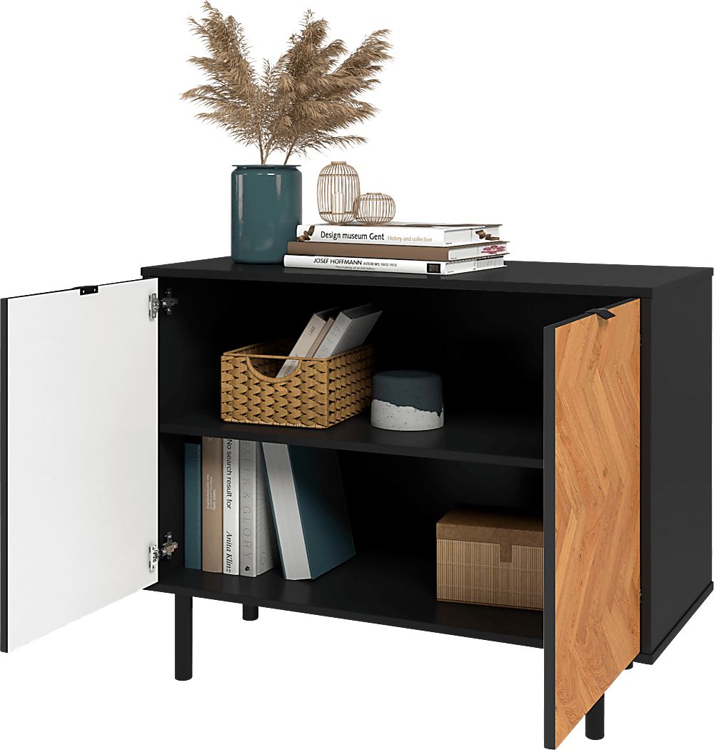 Airedale I Black Accent Cabinet - Thumbnail 4