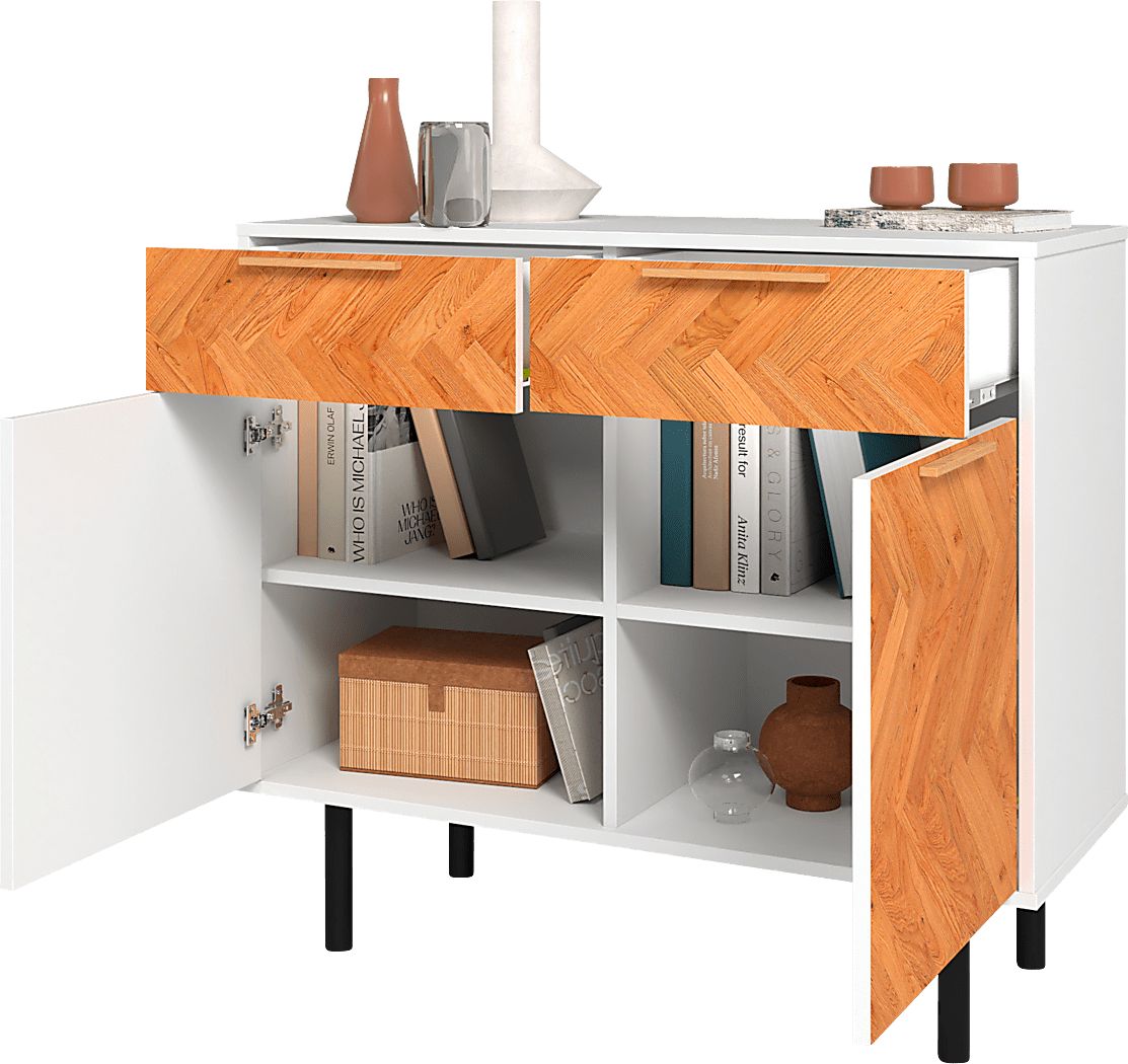 Airedale I White Sideboard - Thumbnail 3