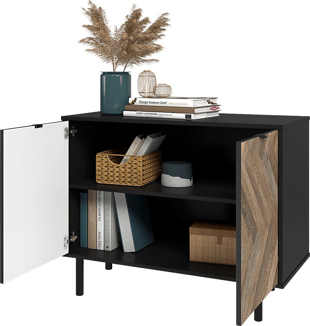 Airedale I Black Accent Cabinet - Thumbnail 3