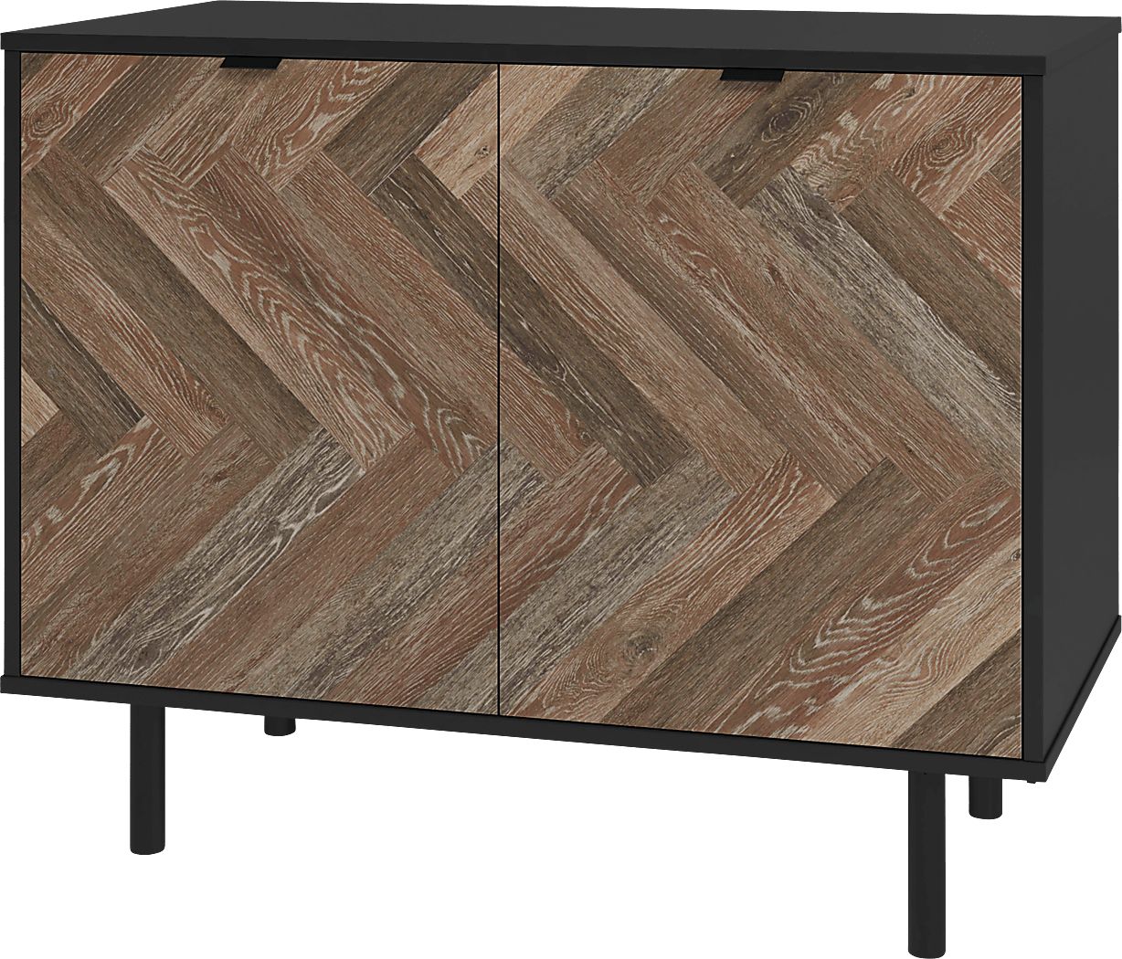 Airedale II Black Accent Cabinet