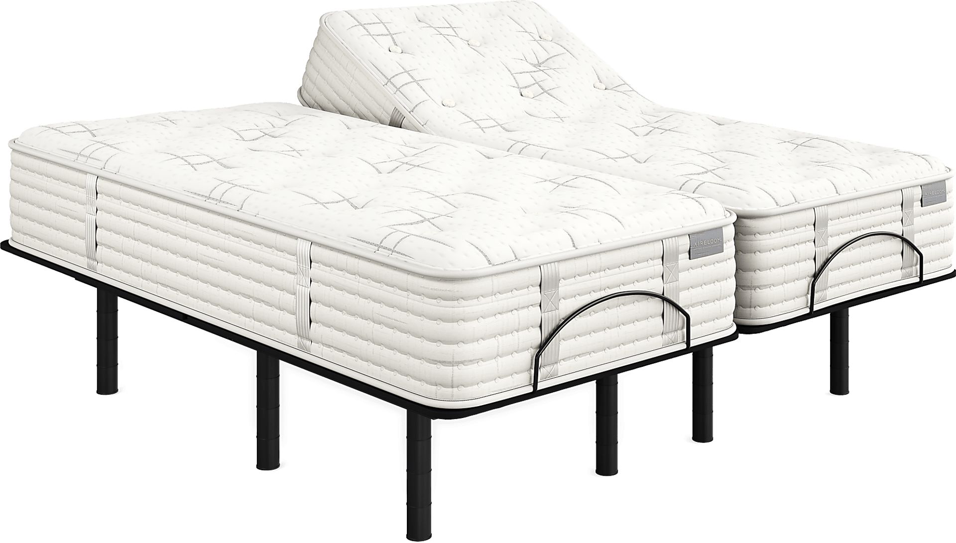 Aireloom Carmel Split King Mattress Set with RTG-Sleep 3100 - Image 1