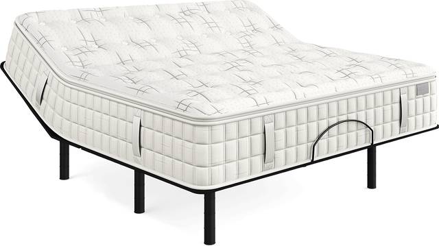 Aireloom Spanish Bay King Mattress Set with Head Up Only Base - Thumbnail - Image 2
