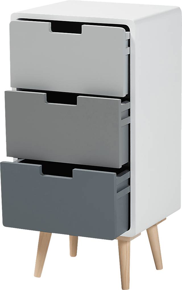 Airenne White Small Accent Cabinet - Thumbnail - Image 2
