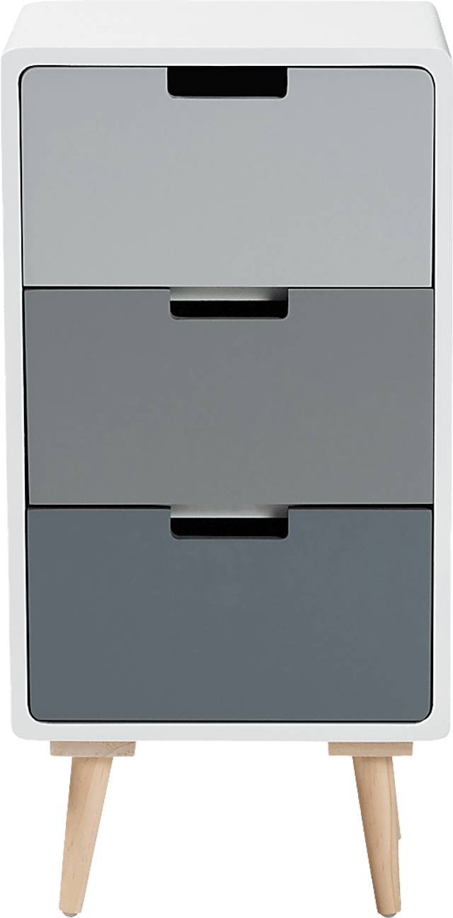 Airenne White Small Accent Cabinet - Thumbnail - Image 3