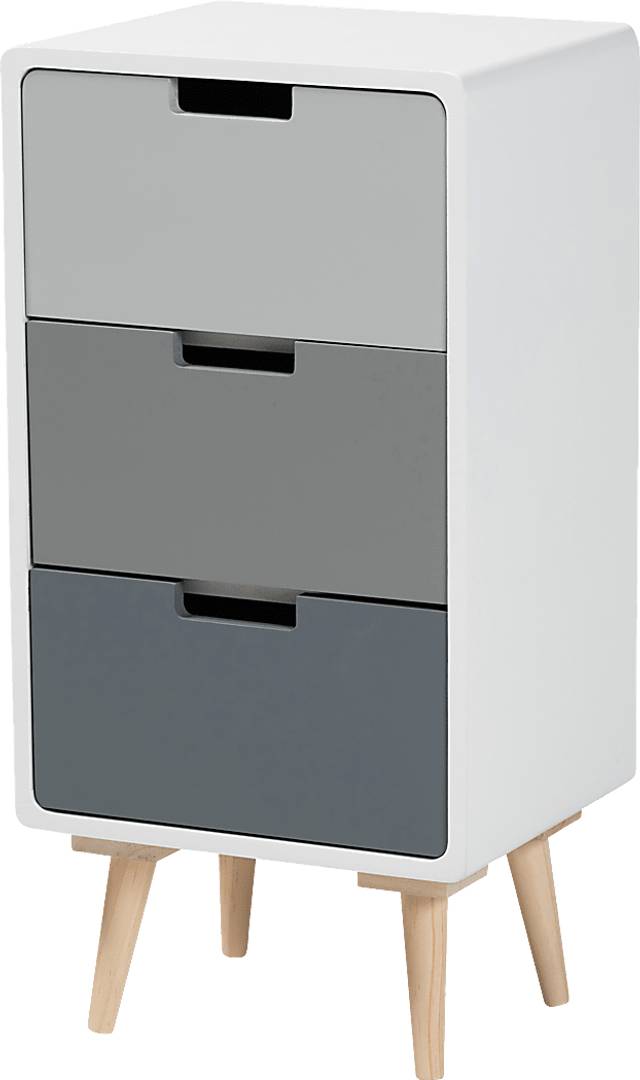 Airenne White Small Accent Cabinet - Thumbnail - Image 1