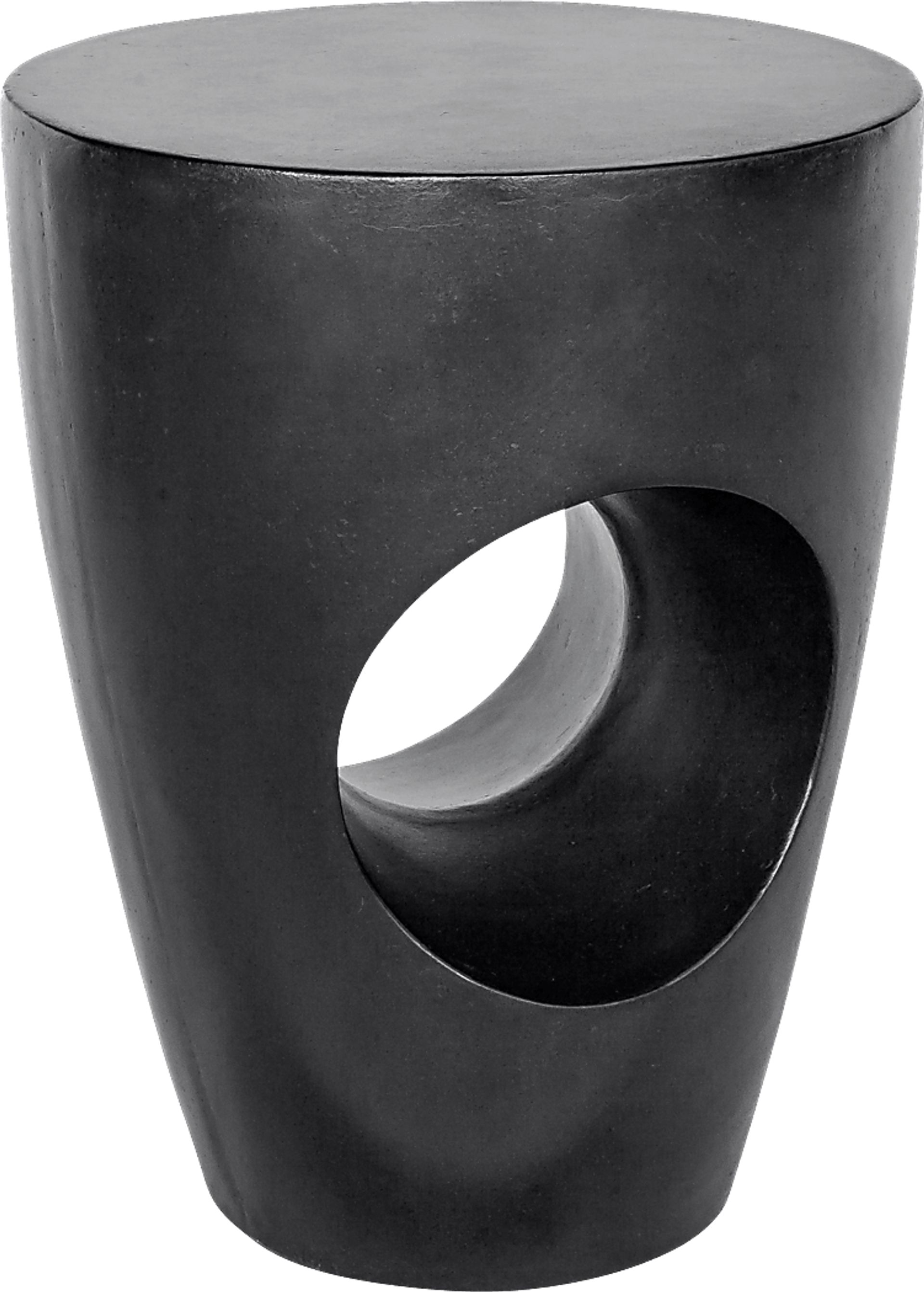 Airlawn Black Outdoor Stool - Image 1