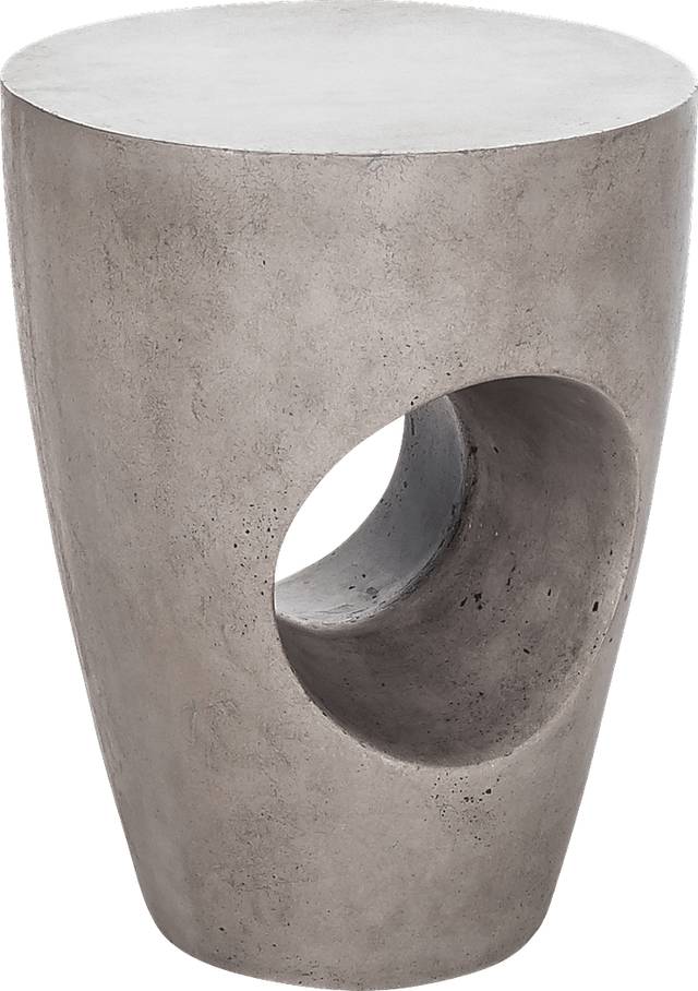 Airlawn Dark Gray Outdoor Stool - Thumbnail - Image 1