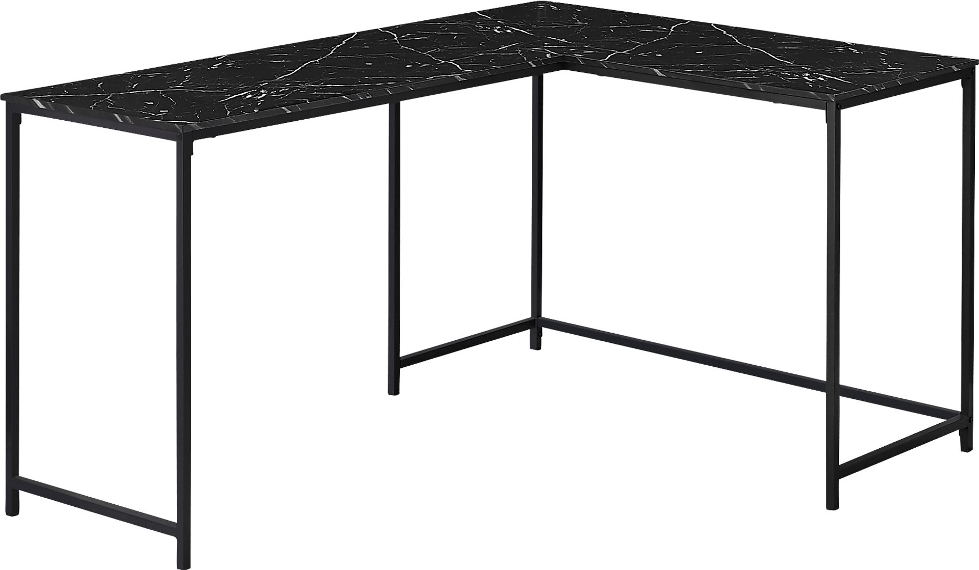 Airleigh Black Marble Desk - Image 1