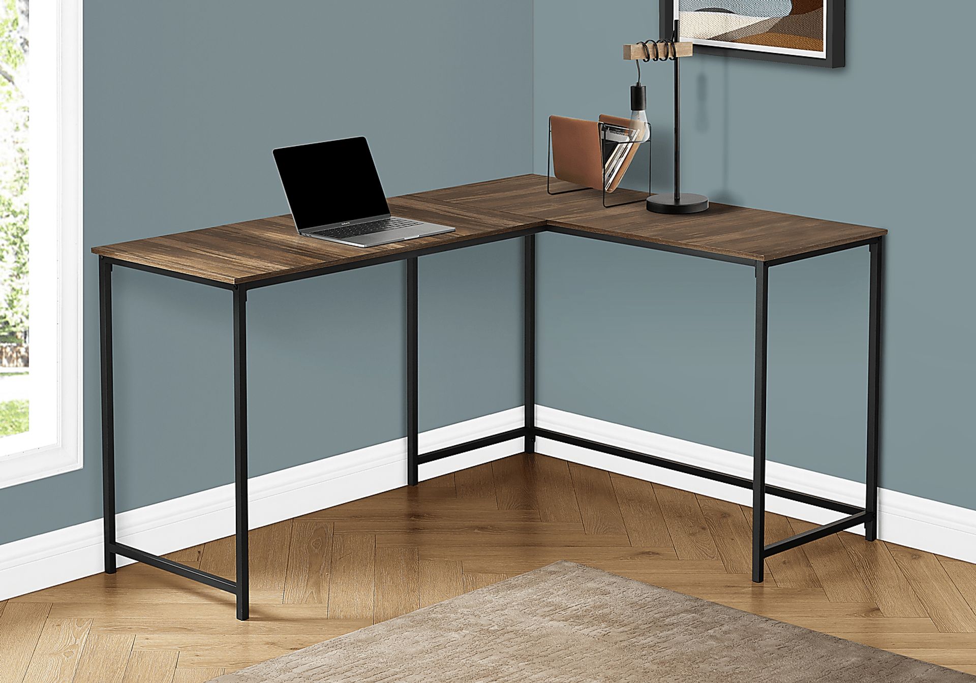 Airleigh Brown Desk - Image 2