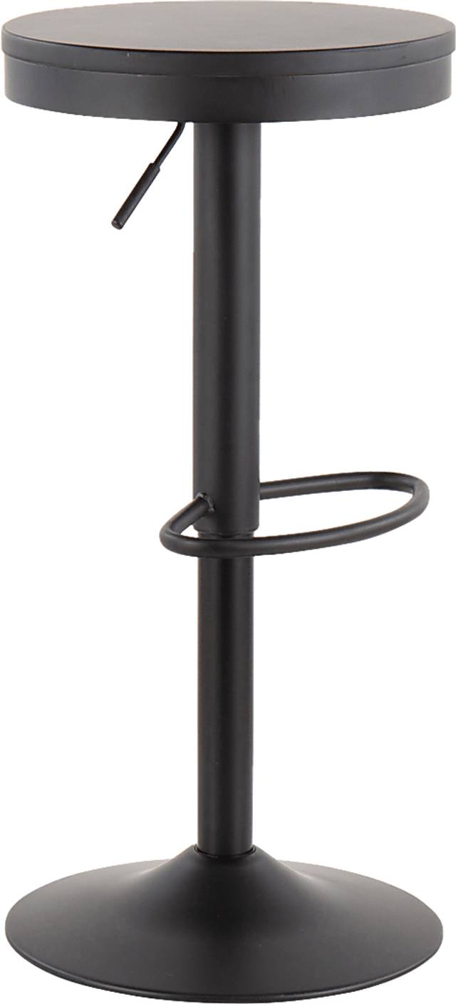Airwood Black Barstool, Set of 2 - Thumbnail - Image 1