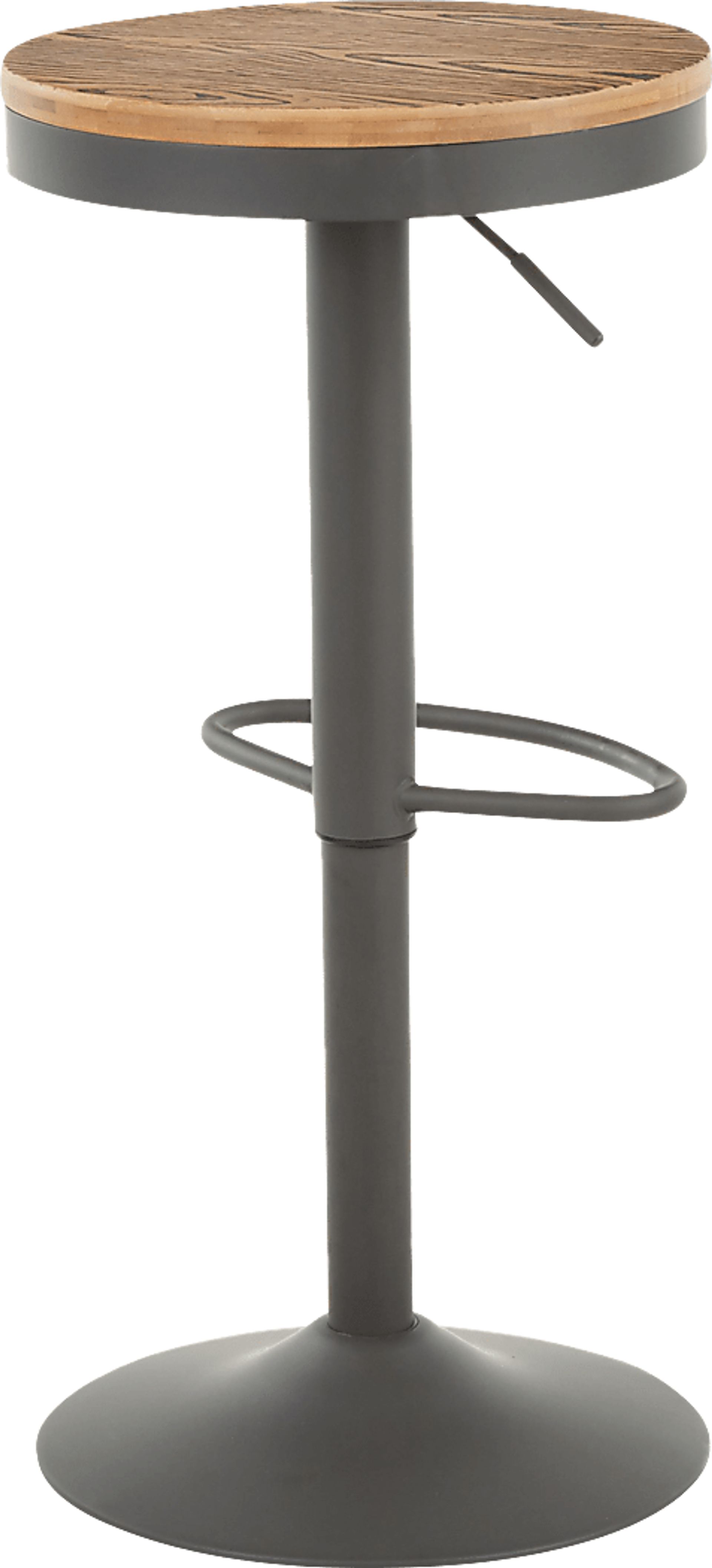 Airwood Gray Adjustable Barstool, Set of 2 - Image 2
