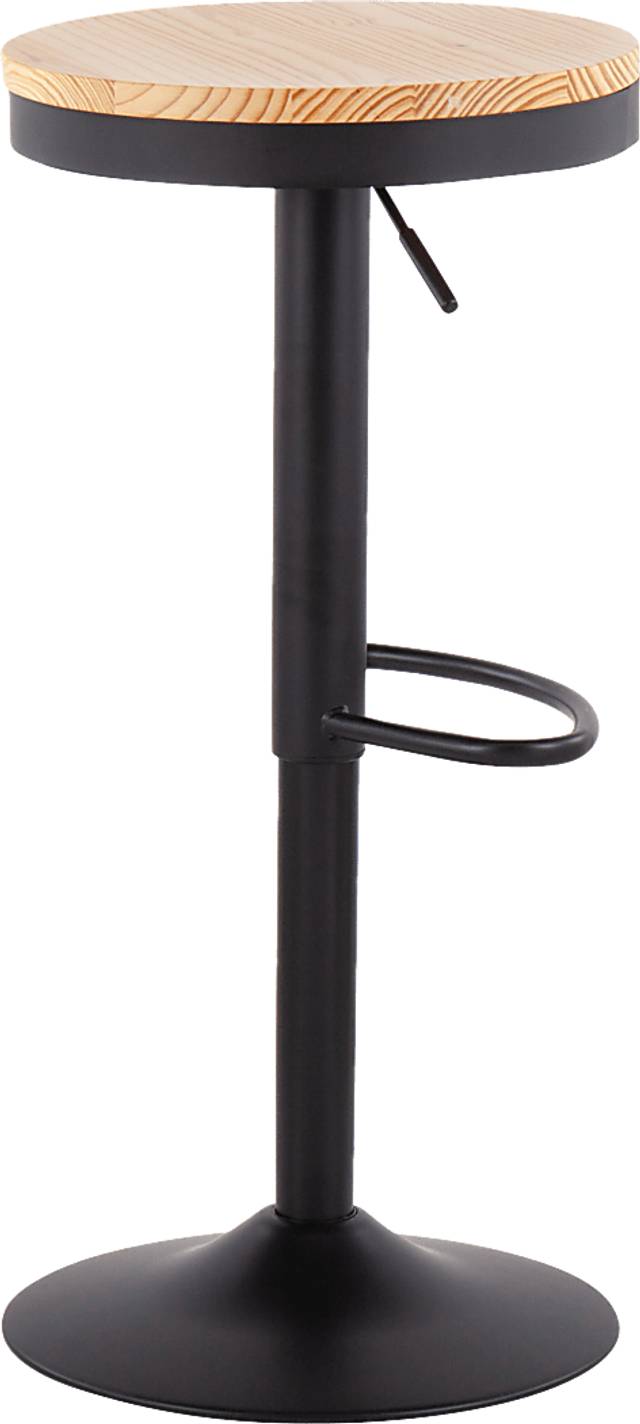 Airwood Natural Barstool, Set of 2 - Thumbnail - Image 4