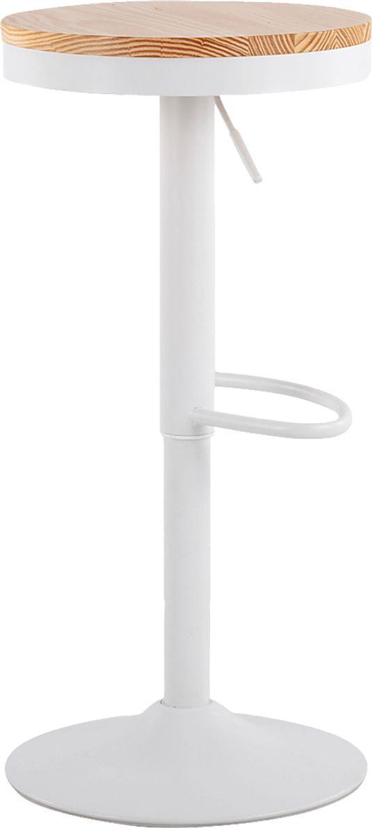 Airwood White Barstool, Set of 2